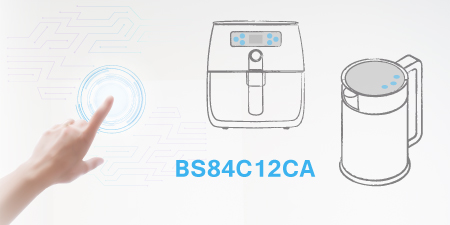 HOLTEK新推出BS84C12CA高抗干扰Enhanced Touch A/D MCU